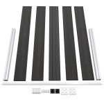 vidaXL Gard de grădină, gri, 180 x 105 cm, WPC vidaXL Gard de grădină, gri, 180 x 105 cm, WPC