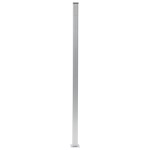 vidaXL Stâlpi de gard, 2 buc., 185 cm, aluminiu vidaXL Stâlpi de gard, 2 buc., 185 cm, aluminiu