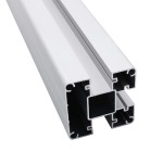 vidaXL Stâlpi de gard, 2 buc., 185 cm, aluminiu vidaXL Stâlpi de gard, 2 buc., 185 cm, aluminiu