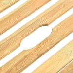 vidaXL Șezlong, lemn de pin tratat