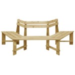vidaXL Bancă de grădină, 240 cm, lemn de pin tratat vidaXL Bancă de grădină, 240 cm, lemn de pin tratat