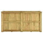 vidaXL Jardinieră înaltă, 196 x 50 x 100 cm, lemn de pin tratat vidaXL Jardinieră înaltă, 196 x 50 x 100 cm, lemn de pin tratat