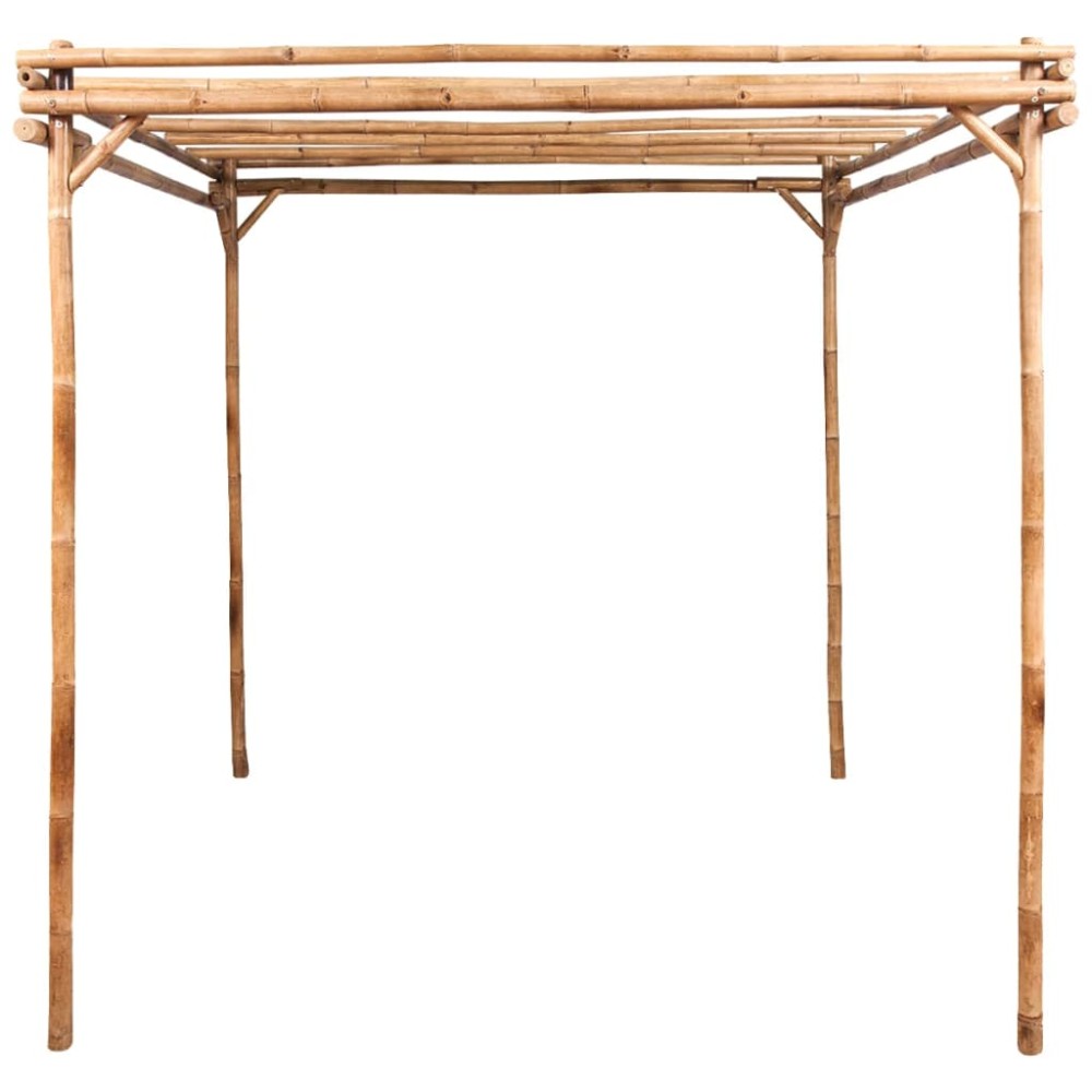 vidaXL Pergolă, 170 x 170 x 220 cm, bambus