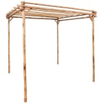 vidaXL Pergolă, 170 x 170 x 220 cm, bambus vidaXL Pergolă, 170 x 170 x 220 cm, bambus