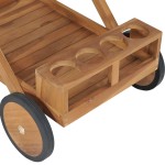 vidaXL Cărucior de ceai, lemn masiv de tec vidaXL Cărucior de ceai, lemn masiv de tec