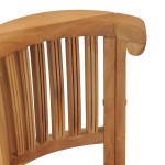 vidaXL Scaun de bar, lemn masiv de tec vidaXL Scaun de bar, lemn masiv de tec