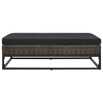 vidaXL Set canapele de grădină cu perne, 5 piese, gri, poliratan vidaXL Set canapele de grădină cu perne, 5 piese, gri, poliratan