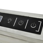 vidaXL Hotă tip insulă cu afișaj LCD vidaXL Hotă tip insulă cu afișaj LCD