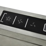 vidaXL Hotă tip insulă cu afișaj LCD vidaXL Hotă tip insulă cu afișaj LCD