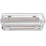 vidaXL Coș din sârmă retractabil, 2 buc., argintiu, 300 mm vidaXL Coș din sârmă retractabil, 2 buc., argintiu, 300 mm