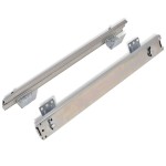 vidaXL Coșuri din sârmă retractabile, 2 buc., argintiu, 400 mm vidaXL Coșuri din sârmă retractabile, 2 buc., argintiu, 400 mm