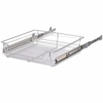 vidaXL Coșuri retractabile din sârmă, 2 buc., argintiu, 600 mm vidaXL Coșuri retractabile din sârmă, 2 buc., argintiu, 600 mm