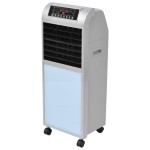 vidaXL Răcitor de aer portabil, 120 W, 8 L, 385 m³/h, 37,5x35x94,5 cm vidaXL Răcitor de aer portabil, 120 W, 8 L, 385 m³/h, 37,5x35x94,5 cm