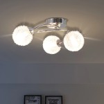 vidaXL Lampă de plafon cu 3 becuri LED G9 120 W vidaXL Lampă de plafon cu 3 becuri LED G9 120 W