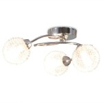 vidaXL Lampă de plafon cu 3 becuri LED G9 120 W vidaXL Lampă de plafon cu 3 becuri LED G9 120 W