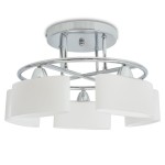 vidaXL Lustră cu abajururi din sticlă elipsoide, 5 becuri E14, 200 W vidaXL Lustră cu abajururi din sticlă elipsoide, 5 becuri E14, 200 W