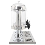 vidaXL Dozator triplu de suc, oțel inoxidabil, 3 x 8 L vidaXL Dozator triplu de suc, oțel inoxidabil, 3 x 8 L