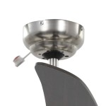 vidaXL Ventilator tavan decorativ cu iluminare, 128 cm, maro vidaXL Ventilator tavan decorativ cu iluminare, 128 cm, maro