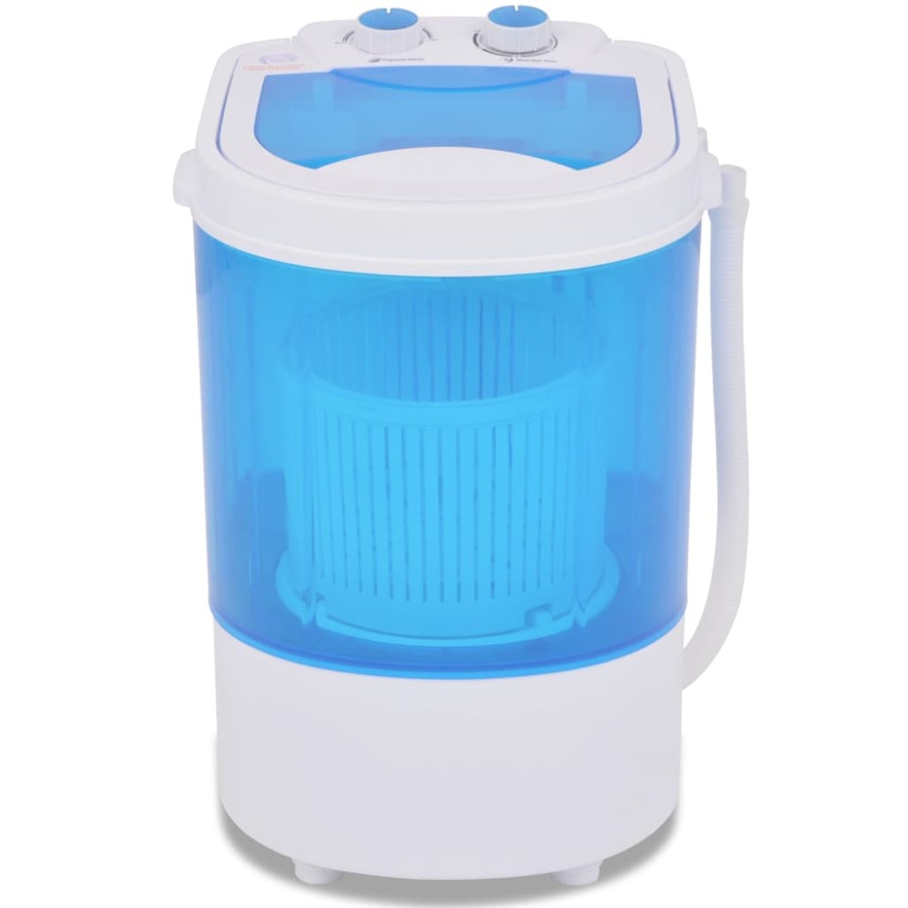vidaXL Mașină de spălat mini, cuvă simplă, 2,6 kg