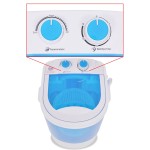 vidaXL Mașină de spălat mini, cuvă simplă, 2,6 kg vidaXL Mașină de spălat mini, cuvă simplă, 2,6 kg