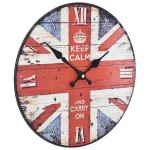 vidaXL Ceas de perete vintage UK, 30 cm vidaXL Ceas de perete vintage UK, 30 cm