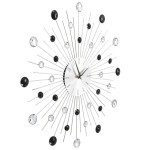 vidaXL Ceas de perete, mecanism cuarț, 50 cm, design modern vidaXL Ceas de perete, mecanism cuarț, 50 cm, design modern