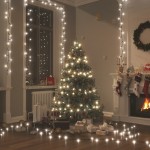 vidaXL Instalație 600 LED-uri, interior/exterior IP44 60 m, alb rece vidaXL Instalație 600 LED-uri, interior/exterior IP44 60 m, alb rece