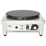vidaXL Aparat electric de clătite cu tavă retractabilă, 40 cm, 3000 W vidaXL Aparat electric de clătite cu tavă retractabilă, 40 cm, 3000 W