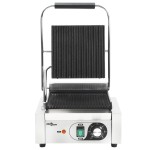 vidaXL Grill Panini cu striații, 31x30,5x20 cm, inox, 1800 W vidaXL Grill Panini cu striații, 31x30,5x20 cm, inox, 1800 W