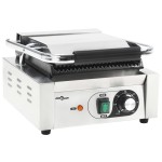 vidaXL Grill Panini cu striații, 31x30,5x20 cm, inox, 1800 W vidaXL Grill Panini cu striații, 31x30,5x20 cm, inox, 1800 W