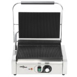 vidaXL Grill Panini cu striații, 43x30,5x20 cm, 2200 W vidaXL Grill Panini cu striații, 43x30,5x20 cm, 2200 W