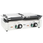 vidaXL Grill Panini dublu cu striații, 57x30,5x20 cm, 3600 W vidaXL Grill Panini dublu cu striații, 57x30,5x20 cm, 3600 W