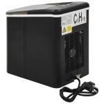 vidaXL Aparat de făcut cuburi de gheață, negru 1,4 L, 15 kg / 24 h vidaXL Aparat de făcut cuburi de gheață, negru 1,4 L, 15 kg / 24 h
