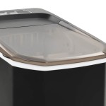 vidaXL Aparat de făcut cuburi de gheață, negru 1,4 L, 15 kg / 24 h vidaXL Aparat de făcut cuburi de gheață, negru 1,4 L, 15 kg / 24 h