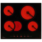 vidaXL Plită ceramică cu 4 arzătoare, control tactil, 6600 W vidaXL Plită ceramică cu 4 arzătoare, control tactil, 6600 W