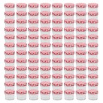 vidaXL Borcane de sticlă pentru gem capace alb și roșu, 96 buc, 110 ml vidaXL Borcane de sticlă pentru gem capace alb și roșu, 96 buc, 110 ml