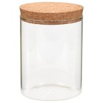 vidaXL Borcane din sticlă depozitare, capac de plută, 6 buc., 650 ml vidaXL Borcane din sticlă depozitare, capac de plută, 6 buc., 650 ml