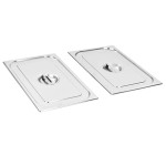 Capace pentru tavă GN 1/1, 2 buc., oțel inoxidabil Capace pentru tavă GN 1/1, 2 buc., oțel inoxidabil
