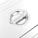 Capace pentru tavă GN 1/1, 2 buc., oțel inoxidabil Capace pentru tavă GN 1/1, 2 buc., oțel inoxidabil