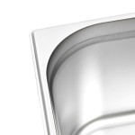 vidaXL Recipiente Gastronorm 2 buc. GN 1/2 200 mm oțel inoxidabil vidaXL Recipiente Gastronorm 2 buc. GN 1/2 200 mm oțel inoxidabil