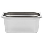 vidaXL Recipiente Gastronorm 4 buc. GN 1/3 150 mm oțel inoxidabil