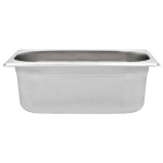 vidaXL Recipiente Gastronorm 8 buc. GN 1/4 100 mm oțel inoxidabil vidaXL Recipiente Gastronorm 8 buc. GN 1/4 100 mm oțel inoxidabil
