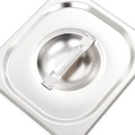 Capace pentru tavă GN 1/6, 8 buc., oțel inoxidabil Capace pentru tavă GN 1/6, 8 buc., oțel inoxidabil