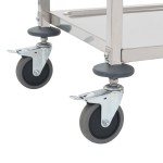 vidaXL Cărucior de bucătărie 4 niveluri 107x55x125 cm oțel inoxidabil vidaXL Cărucior de bucătărie 4 niveluri 107x55x125 cm oțel inoxidabil