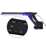vidaXL Lampă LED pentru acvariu, cu clemă, albastru/alb, 25-45 cm vidaXL Lampă LED pentru acvariu, cu clemă, albastru/alb, 25-45 cm