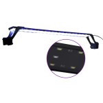 vidaXL Lampă LED pentru acvariu, cu cleme, albastru/alb, 75-90 cm vidaXL Lampă LED pentru acvariu, cu cleme, albastru/alb, 75-90 cm