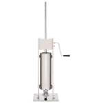 vidaXL Aparat de umplut cârnați manual, argintiu, 7 L, oțel inoxidabil vidaXL Aparat de umplut cârnați manual, argintiu, 7 L, oțel inoxidabil