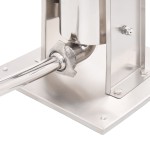 vidaXL Aparat de umplut cârnați manual, argintiu, 7 L, oțel inoxidabil vidaXL Aparat de umplut cârnați manual, argintiu, 7 L, oțel inoxidabil