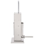 vidaXL Aparat de umplut cârnați manual, argintiu, 10L, oțel inoxidabil vidaXL Aparat de umplut cârnați manual, argintiu, 10L, oțel inoxidabil