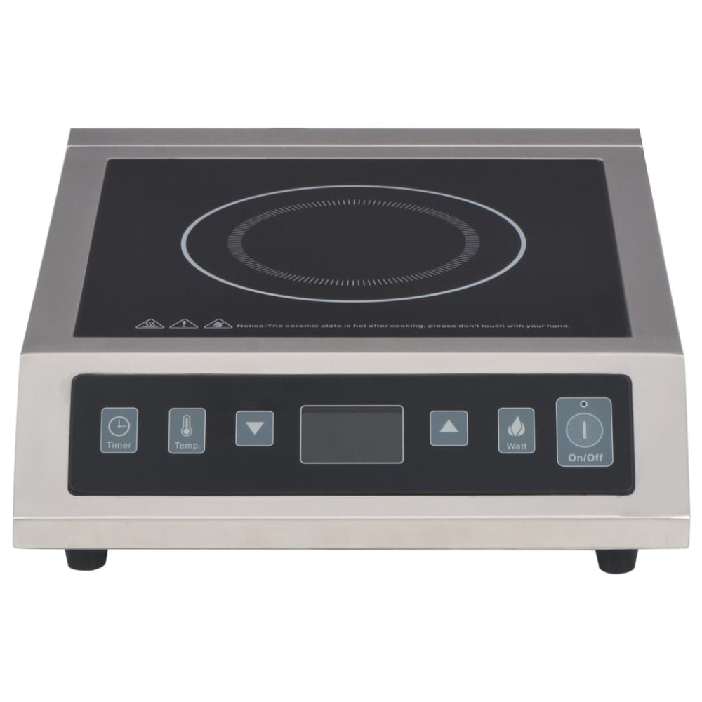 vidaXL Plită cu inducție masă electrică cu ecran tactil, 3500 W
